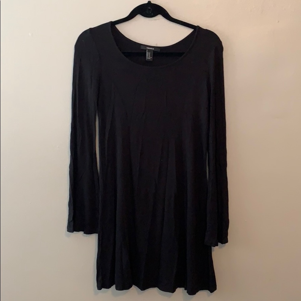 Donating soon! Forever 21 ribbed bell sleeve dress